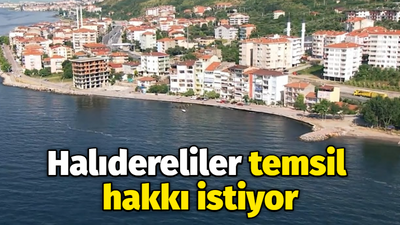 Halıdereliler temsil hakkı istiyor