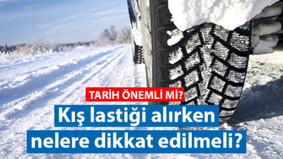 Kış lastiği alırken nelere dikkat edilmeli? Lastiğin üretim tarihi önemli mi?