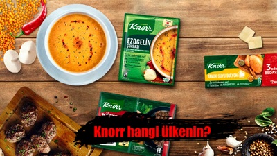 Knorr hangi ülkenin, kimin markası? Knorr İsrail malı mı?