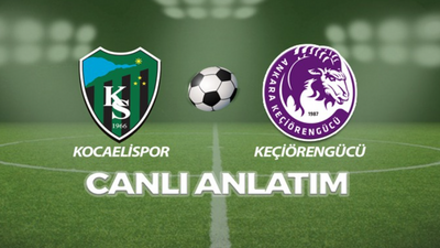 Kocaelispor - Keçiörengücü: 3-0 (MAÇ SONUCU)