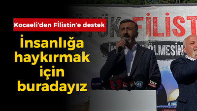 İnsanlığa haykırmak için buradalar