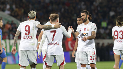 Galatasaray Rize'de 1 attı 3 aldı