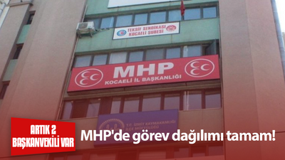 MHP'de görev dağılımı tamam! Artık 2 başkan vekili var