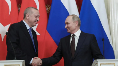 Putin'den Erdoğan'a 100. yıldönümü için tebrik mesajı