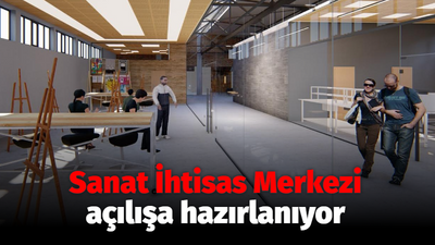 Sanat İhtisas Merkezi açılışa hazırlanıyor