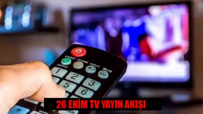 TV yayın akışı 26 Ekim 2023 Perşembe! Bugün kanallarda ne var? TV8, Kanal D, Star TV, FOX TV, ATV, TRT 1 yayın akışı...