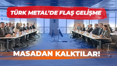 Türk Metal'de flaş gelişme: Masadan kalktılar