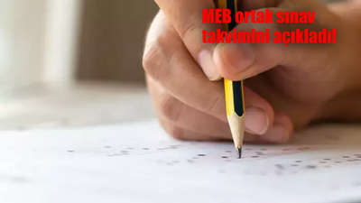 1. dönem 2. yazılı ne zaman? MEB ortak sınav takvimini açıkladı!