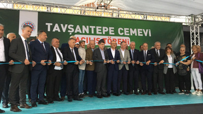 Tavşantepe'ye cemevi açıldı