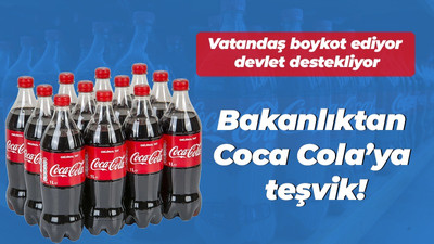 Bakanlıktan Coca Cola'ya teşvik!