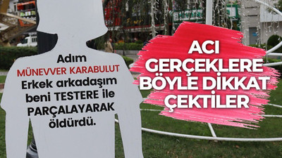 Acı gerçeklere böyle dikkat çektiler