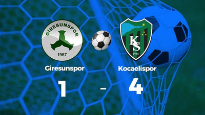 Giresunspor - Kocaelispor: 1-4