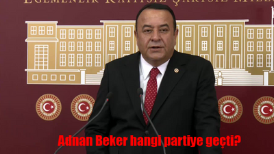 Adnan Beker hangi partiye geçti? Adnan Beker kimdir, nereli, ne iş yapıyor?