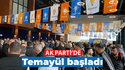 AK Parti'de temayül başladı