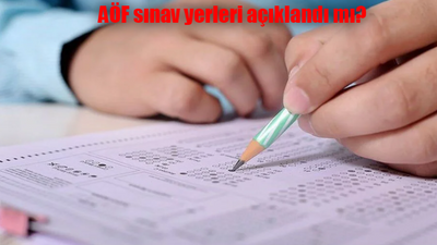 Anadolu Üniversitesi AÖF sınav yerleri açıklandı mı? Sınav giriş belgesi nasıl alınır?