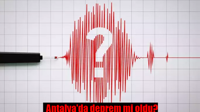 Antalya'da deprem mi oldu? 8 Kasım 2023 Kandilli Rasathanesi ve AFAD son depremler!