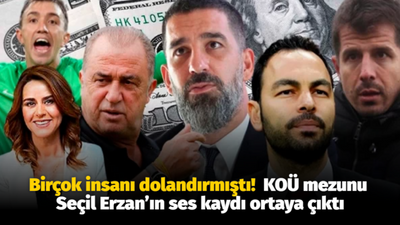 Arda Turan, Muslera ve birçok insanı dolandırmıştı! KOÜ mezunu Seçil Erzan’ın ses kaydı ortaya çıktı