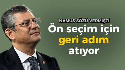 CHP Genel Başkanı Özgür Özel namus sözü vermişti fakat sözünde durmayacak gibi!