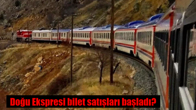 Doğu Ekspresi bilet satışları başladı: İşte Doğu Ekspresi güncel fiyatlar ve saatler!