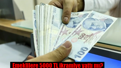 Emeklilere 5000 TL ikramiye yattı mı, ne zaman ödenecek? 29 Ekim emekli ikramiyesinde son durum ne?