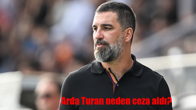 Eyüpspor Teknik direktörü Arda Turan ceza mı aldı, neden? Arda Turan neden ceza aldı?