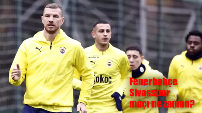 Fenerbahçe Sivasspor maçı ne zaman? FB maçı saat kaçta, hangi kanalda?