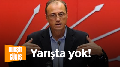 Hurşit Güneş yarışta yok!