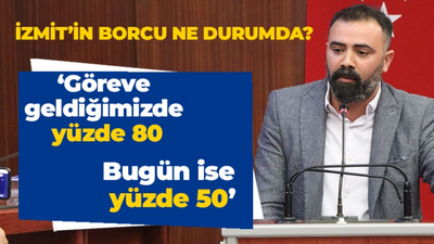 İzmit Belediyesi’nin borcu ne durumda? Devrim Bal açıkladı...