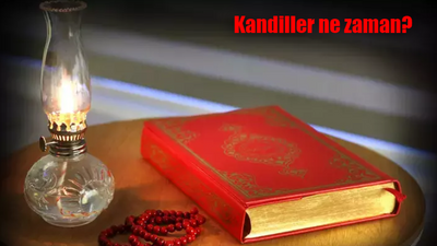 Kandiller ne zaman? 2024 Regaib, Miraç, Berat, Mevlid Kandili ve üç aylar hangi tarihe denk geliyor?