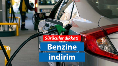 Benzine indirim geldi