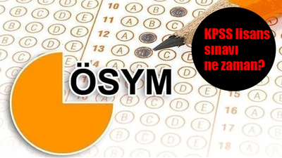 KPSS lisans sınavı ne zaman? 2024 ÖSYM KPSS lisans sınav ve başvuru tarihi