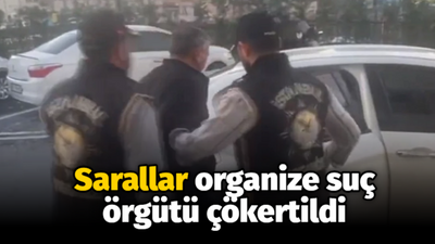 Liderliğini Özgür Saral'ın yaptığı Sarallar organize suç örgütü çökertildi