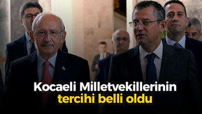 Kocaeli Milletvekillerinin tercihi belli oldu