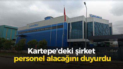 Kartepe'deki şirket personel alacağını duyurdu