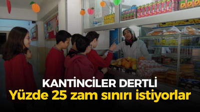 Kantinciler dertli! Yüzde 25 zam sınırı istiyorlar