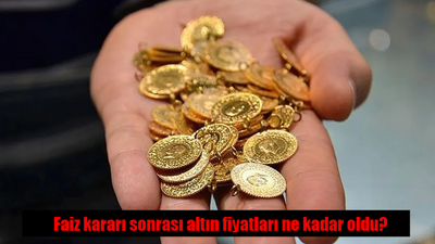 Merkez Bankası kararı sonrası altın fiyatları ne kadar, kaç TL? Gram altın ne kadar, kaç TL?