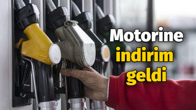 Motorine indirim geldi