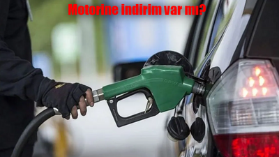 Motorine indirim var mı? Motorine indirim gelecek mi?