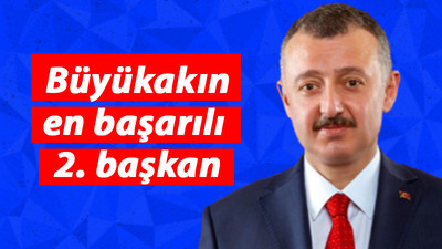 Büyükakın, en başarılı 2. başkan