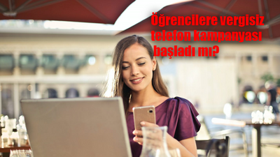 Öğrencilere vergisiz telefon ve internet desteği kampanyası başladı mı? Şartları ne, kimler faydalanabilir?