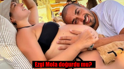 Oyuncu Ezgi Mola doğurdu mu? Ezgi Mola'nın bebeğinin ismi ne?