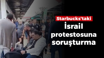 Starbucks'taki İsrail protestosuna soruşturma