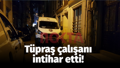 Tüpraş çalışanı intihar etti