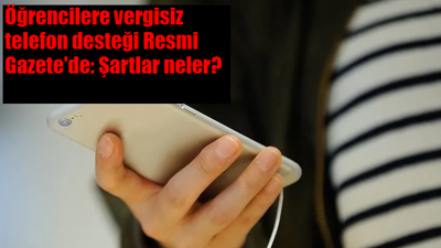 Vergisiz telefon, bilgisayar ve internet desteği için şartlar neler, başvuru nasıl yapılır?