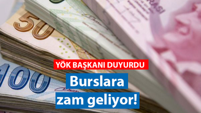 YÖK Başkanı duyurdu: Burslara zam geliyor