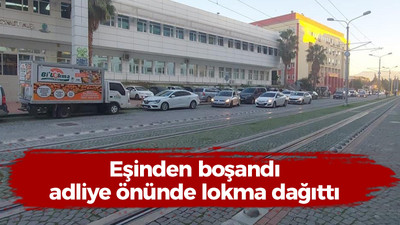 Kocaeli haber - Eşinden boşandı adliye önünde lokma dağıttı