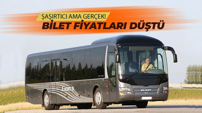 Kocaeli Otobüs bilet fiyatları düştü!