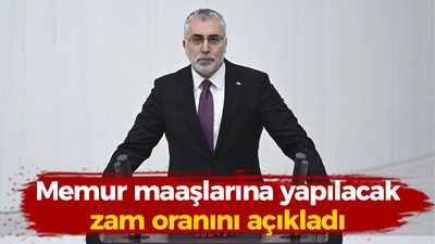 Çalışma Bakanı Vedat Işıkhan memur maaşlarına yapılacak zam oranını açıkladı