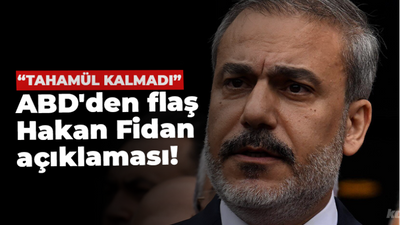 ABD'den flaş Hakan Fidan açıklaması!