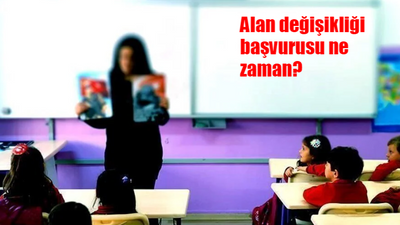 Alan değişikliği başvurusu ne zaman başlayacak mı? 2024 yılı alan değişikliği başvuru kılavuzu yayımlandı